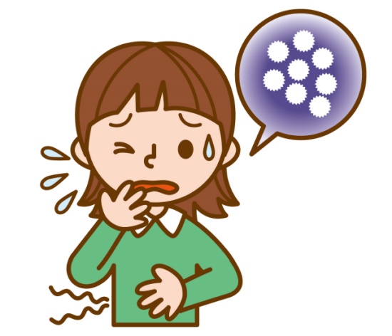 感染性胃腸炎のイメージ